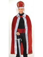 King Robe and Crown - Mens Costumes 